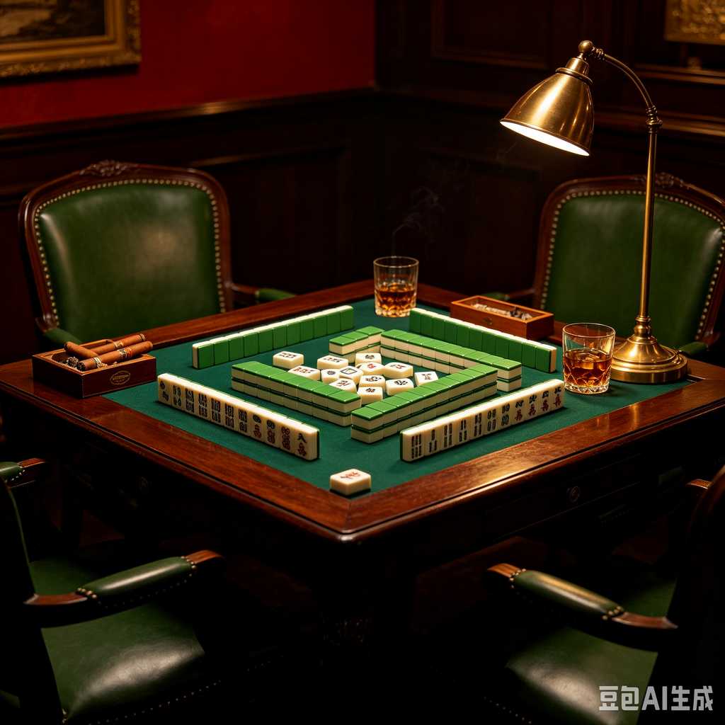 muted color mahjong set