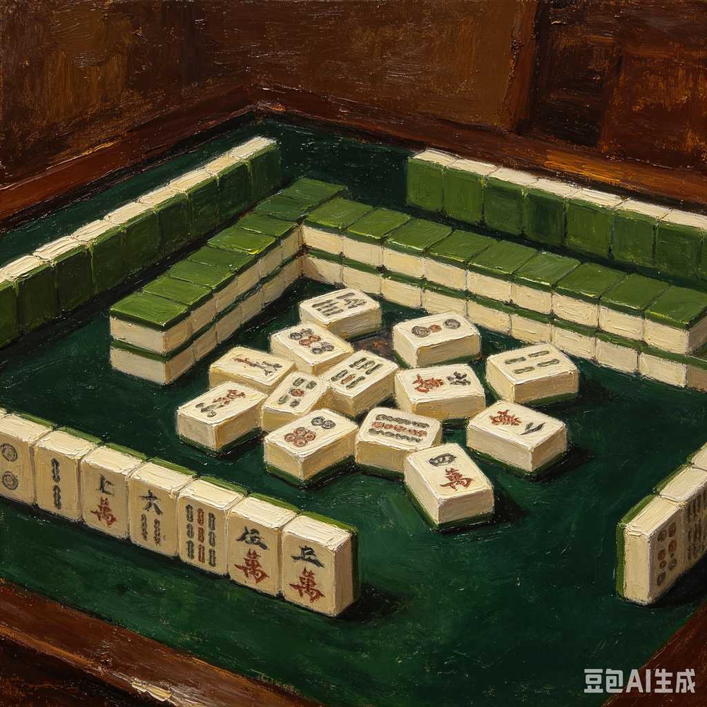 mahjong game set