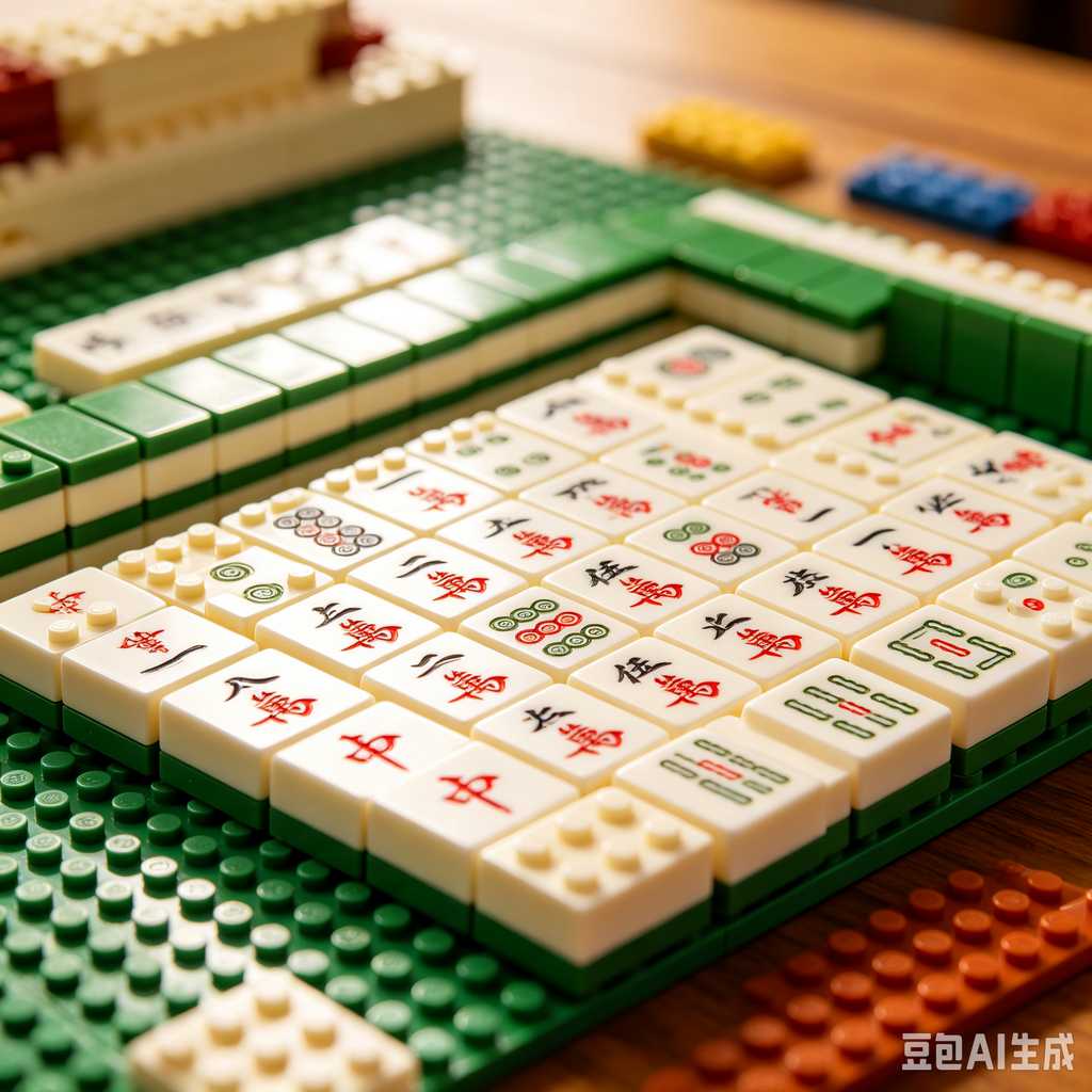 bamboo mahjong set